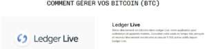 wallet bitcoin ledger
